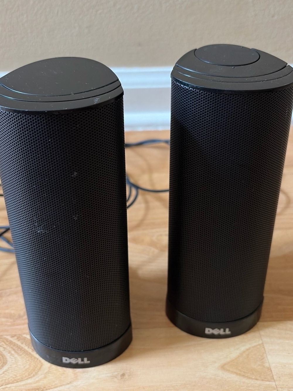 Dell Black Portable  Computer Speakers